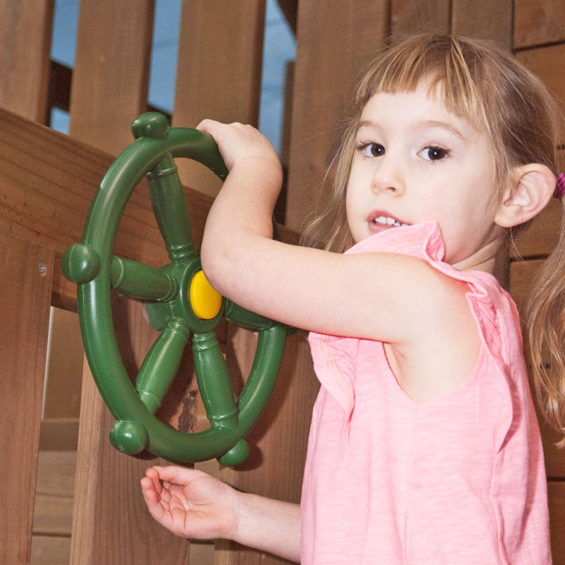 Creative Playthings Plastic Green Swing Set Steering Wheel & Reviews